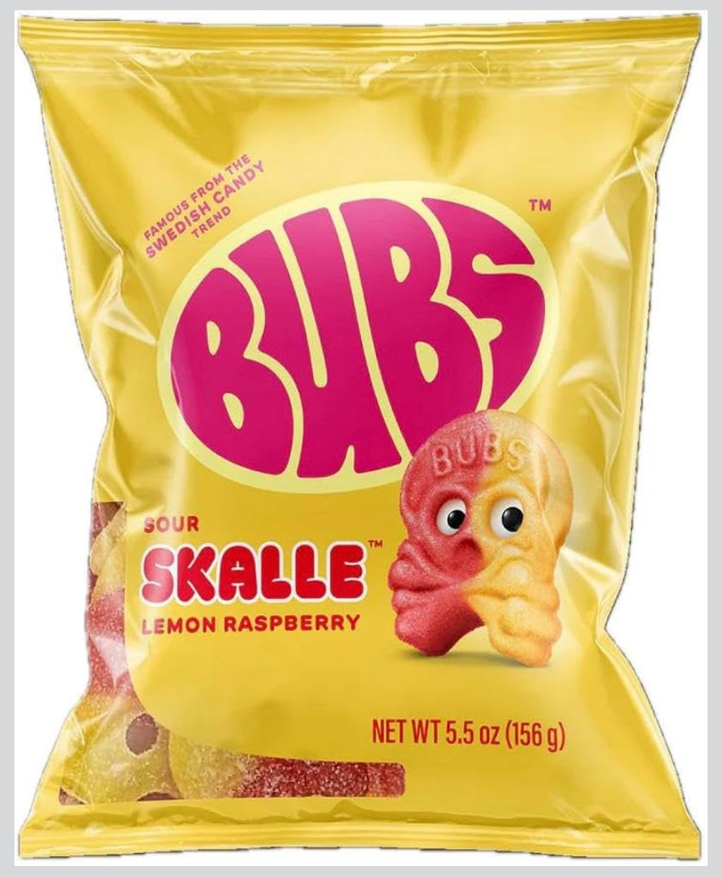 BUBS LEMON RASBERRY 5.5oz (156gm)