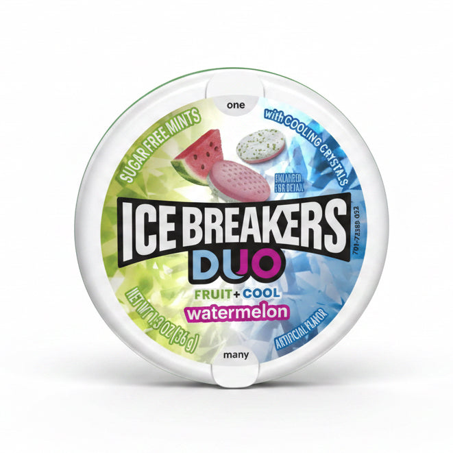 Ice Breakers Watermelon/Mint Duos (36gm)