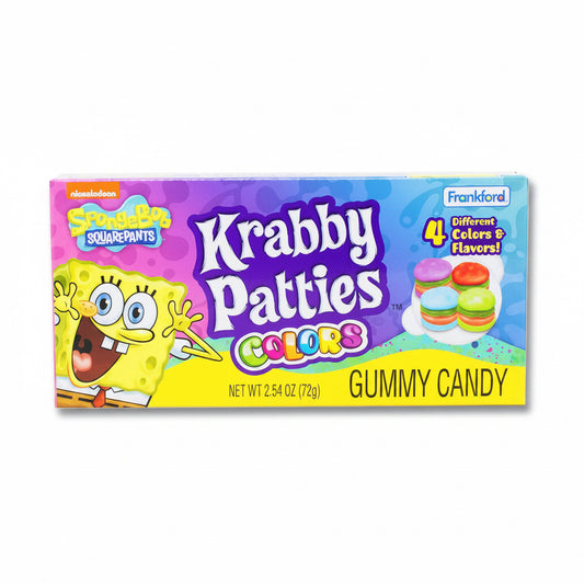 SpongeBob Crabbies Patties - Colours (72gm)