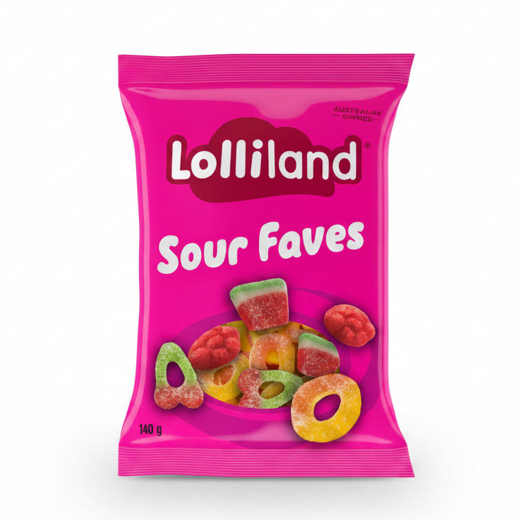 Lolliland Sour Faves 140gm