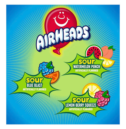 Airheads Sour 6 Bar Box (93.6gm)