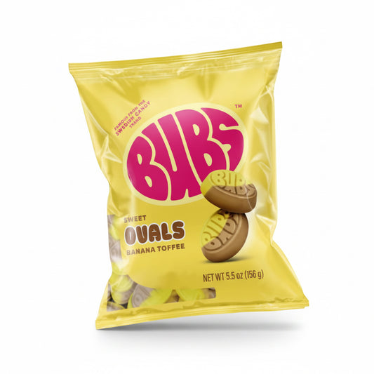 BUBS BANANA TOFFEE 5.5oz (156gm)