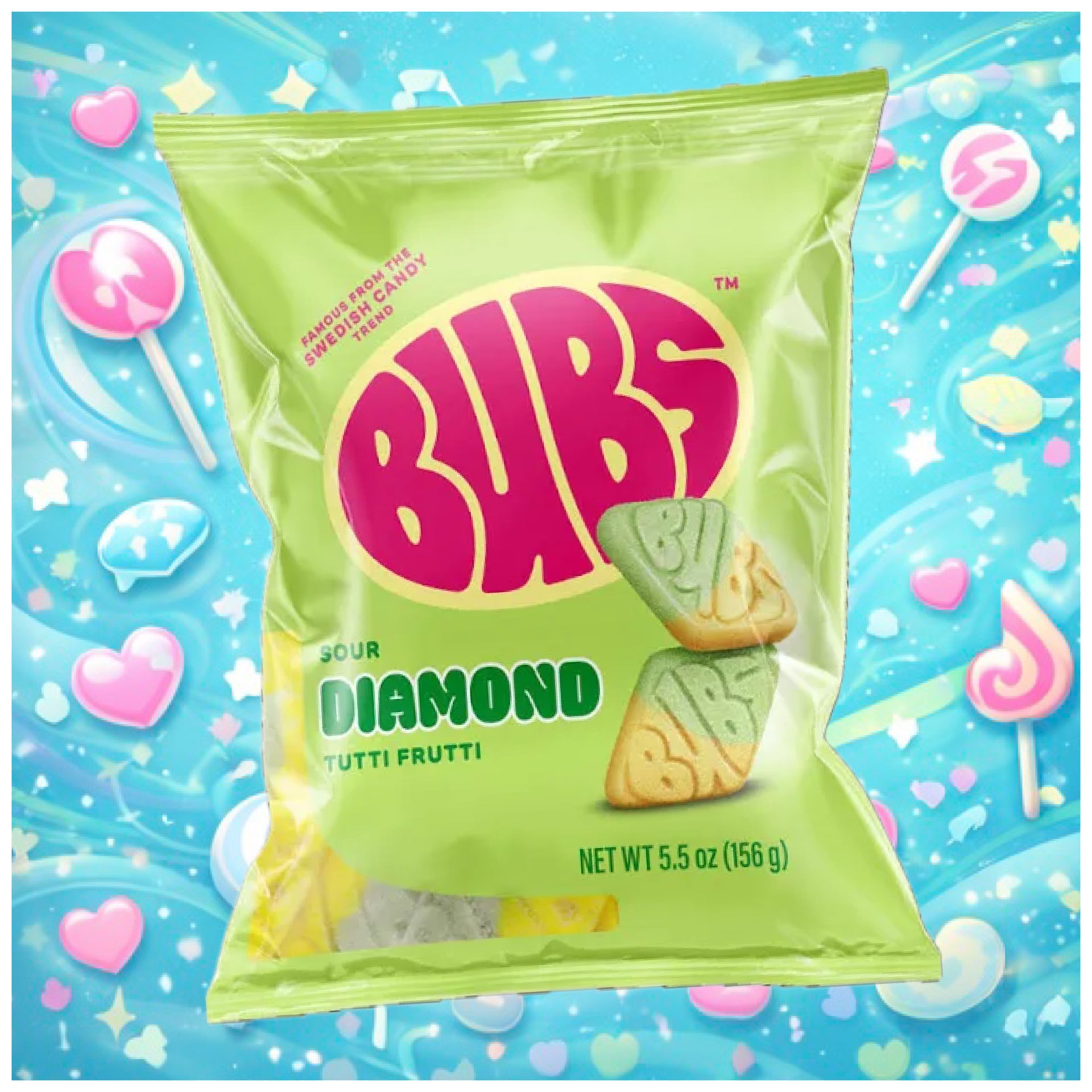 BUBS TUTTI FRUTTI 5.5oz (156gm)