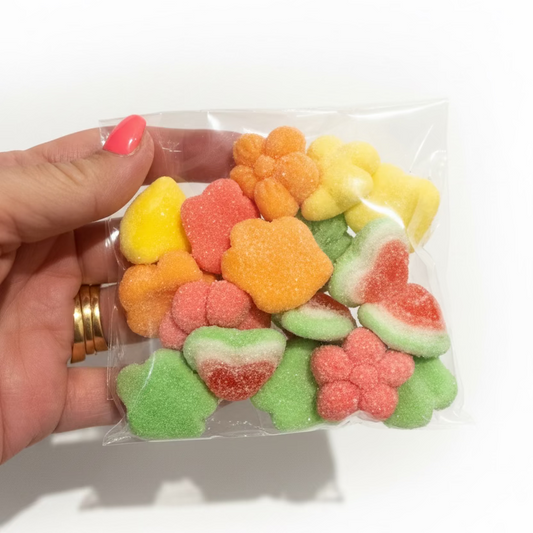 Juicy Jelly Sour Heart/Flower Mix